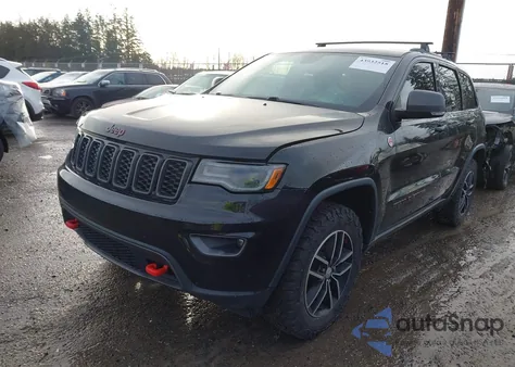 2018 Jeep Grand Cherokee Trailhawk 4X4 z USA, uszkodzony, nr VIN 1C4RJFLM5JC424697